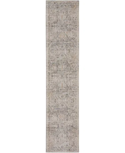 Nourison Home Lynx Lnx02 2'3"x12' Runner Area Rug In Ivory