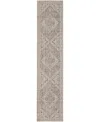 Nourison Home Lynx Lnx04 2'3"x8' Runner Area Rug In Ivory