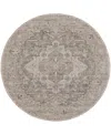 Nourison Home Lynx Lnx04 7'10"x7'10" Round Area Rug In Ivory