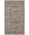 Nourison Home Lynx Lnx05 2'6"x4'6" Area Rug In Ivory,gray