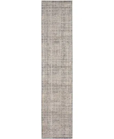 Nourison Home Lynx Lnx06 2'3"x10' Runner Area Rug In Ivory,blue