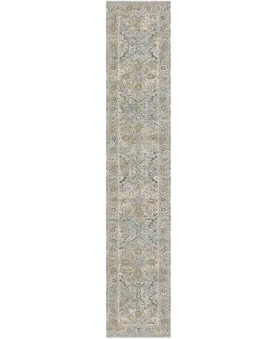 Nourison Home Lynx Lnx07 2'3"x8' Runner Area Rug In Mist