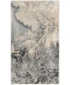 Nourison Home Maxell Mae08 3'x5' Area Rug In Gray