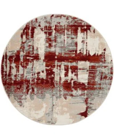 Nourison Home Maxell Mae14 Rug Collection In Ivory,red