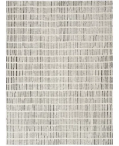 Nourison Home Modern Comfort Mnc03 5'3"x7' Area Rug In Ivory
