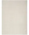 Nourison Home Modern Comfort Mnc03 7'10"x9'10" Area Rug In Ivory,gray