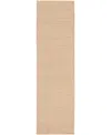 Nourison Home Natural Jute Njt01 2'3"x8' Runner Area Rug In Beige