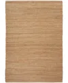 Nourison Home Natural Jute Njt01 4'x6' Area Rug In Taupe