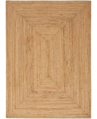 Nourison Home Natural Jute Njt03 5'x7' Area Rug In Taupe