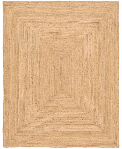 Nourison Home Natural Jute Njt03 6'x9' Area Rug In Taupe