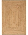 Nourison Home Natural Jute Njt03 Rug Collection In Taupe