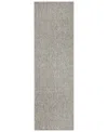 Nourison Home Natural Texture Ntx01 2'3"x7'6" Runner Area Rug In Ivory,gray