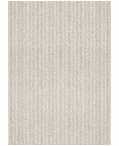 Nourison Home Natural Texture Ntx01 3'11"x5'11" Area Rug In Ivory