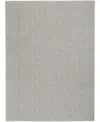 Nourison Home Natural Texture Ntx01 7'10"x9'10" Area Rug In Ivory,gray