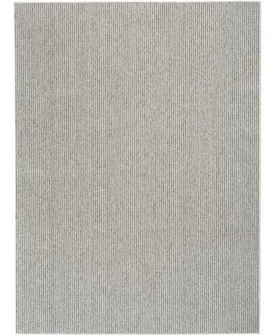 Nourison Home Natural Texture Ntx01 7'10"x9'10" Area Rug In Ivory,gray