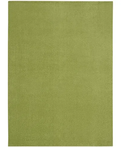 Nourison Home Nourison Essentials Nre01 5'x7' Outdoor Area Rug In Green