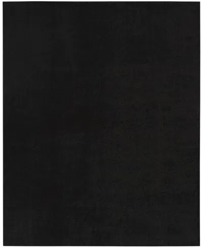 Nourison Home Nourison Essentials Nre01 8'x10' Outdoor Area Rug In Black