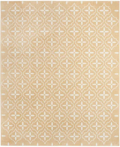 Nourison Home Nourison Essentials Nre04 6'x9' Outdoor Area Rug In Beige,ivory