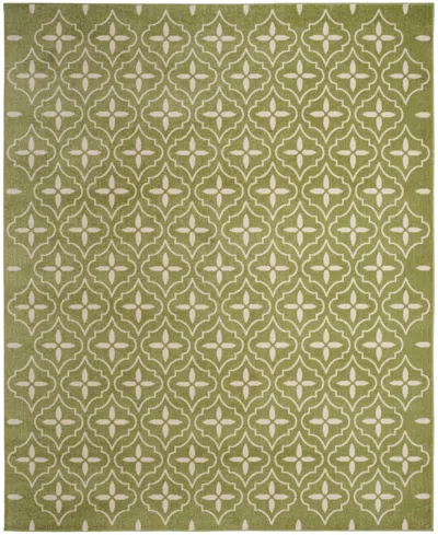 Nourison Home Nourison Essentials Nre04 6'x9' Outdoor Area Rug In Green