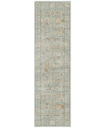 Nourison Home Oases Oae01 2'3"x8' Runner Area Rug In Gray
