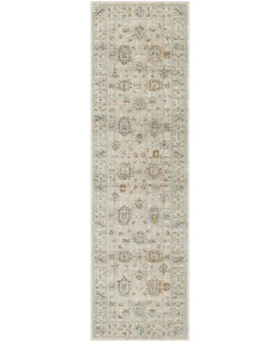 Nourison Home Oases Oae01 2'3"x8' Runner Area Rug In Ivory
