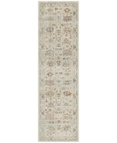 Nourison Home Oases Oae02 2'3"x8' Runner Area Rug In Beige