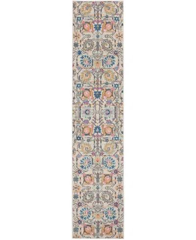 Nourison Home Passion Psn01 2'2"x10' Runner Area Rug In Ivory