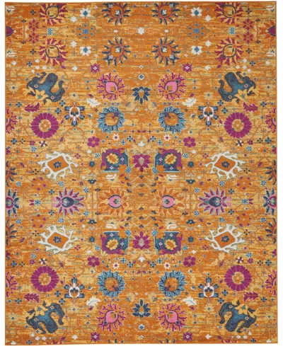 Nourison Home Passion Psn01 8'x10' Area Rug In Orange