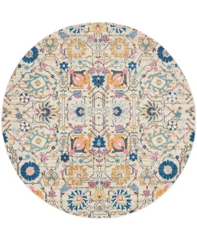 Nourison Home Passion Psn01 8'x8' Round Area Rug In Ivory