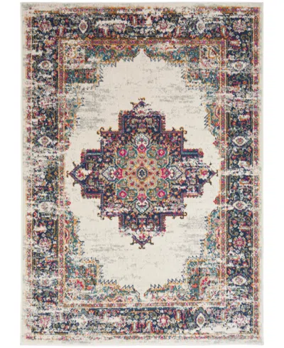 Nourison Home Passion Psn03 8'x10' Area Rug In Ivory,blue