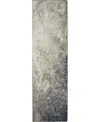 Nourison Home Passion Psn10 2'2"x10' Runner Area Rug In Charcoal