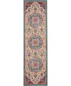 Nourison Home Passion Psn22 2'2"x10' Runner Area Rug In Multi