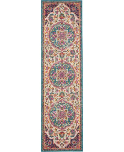 Nourison Home Passion Psn22 2'2"x10' Runner Area Rug In Multi