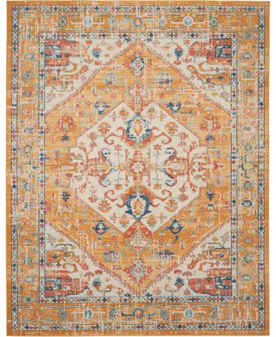 Nourison Home Passion Psn23 6'7"x9'6" Area Rug In Ivory