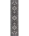 Nourison Home Passion Psn33 2'2"x10' Runner Area Rug In Black