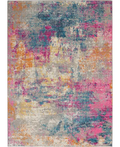 Nourison Home Passion Psn36 5'3"x7'3" Area Rug In Ivory