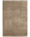 Nourison Home Plush Cloud Plc01 2'x3' Area Rug In Taupe