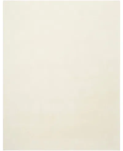 Nourison Home Plush Cloud Plc01 7'9"x9'9" Area Rug In Ivory