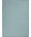 Nourison Home Positano Pos01 4'x6' Area Rug In Aqua