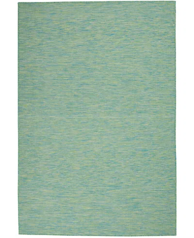 Nourison Home Positano Pos01 5'x7' Area Rug In Blue,green
