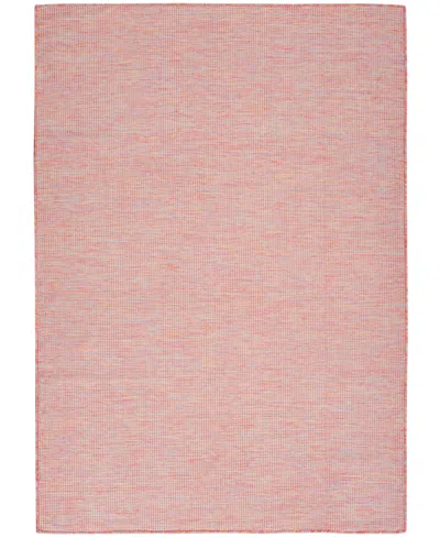 Nourison Home Positano Pos01 5'x7' Area Rug In Multi,pink