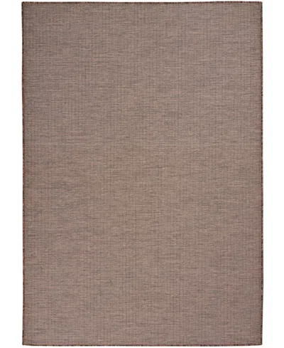 Nourison Home Positano Pos01 5'x7' Area Rug In Taupe