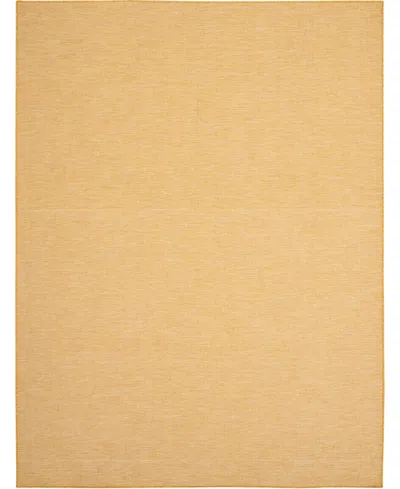 Nourison Home Positano Pos01 6'x9' Area Rug In Yellow