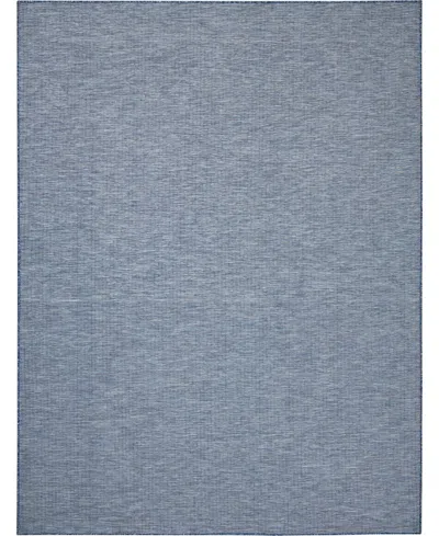 Nourison Home Positano Pos01 6'x9' Area Rug In Blue