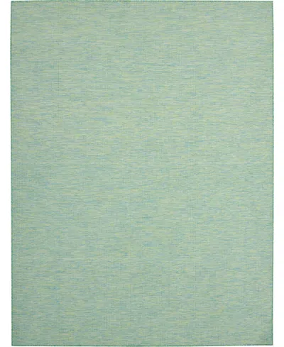 Nourison Home Positano Pos01 8'x10' Area Rug In Green
