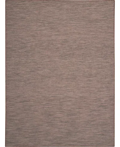 Nourison Home Positano Pos01 7'x10' Area Rug In Taupe
