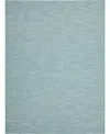 Nourison Home Positano Pos01 8'x10' Area Rug In Aqua