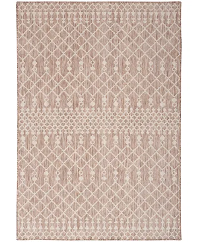 Nourison Home Positano Pos02 4'x6' Area Rug In Camel