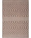 Nourison Home Positano Pos02 4'x6' Area Rug In Taupe