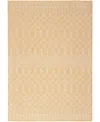 Nourison Home Positano Pos02 4'x6' Area Rug In Yellow